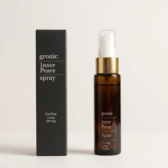 그로닉 이너피스 남성 청결제 스프레이 롱타임 쿨링 저자극 남성용 30ml 1개