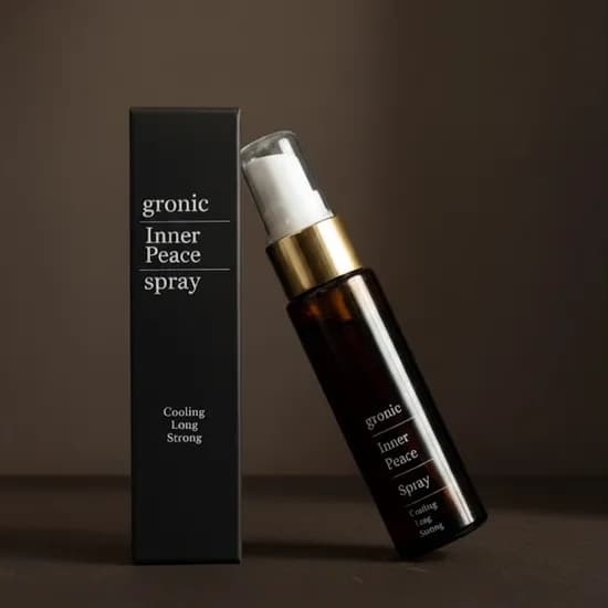 그로닉 이너피스 남성 청결제 스프레이 롱타임 쿨링 저자극 남성용 30ml 2개