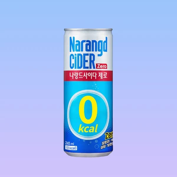 동아오츠카 나랑드사이다 제로 오리지널 245ml 15개