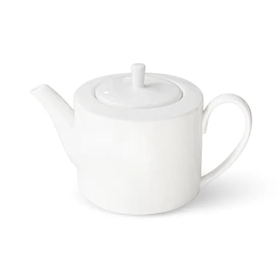 한국도자기 프리미엄 화이트 티타임 티팟, 800ml, 1개