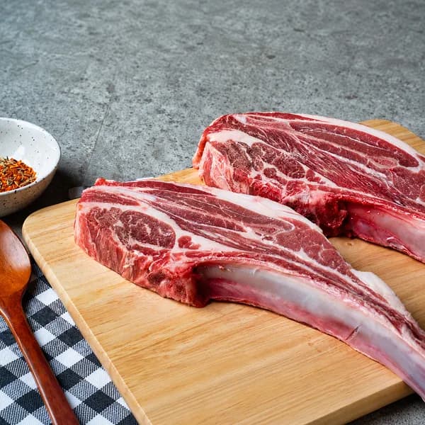 램마호크 양갈비 스테이크 냉동 350g 2개
