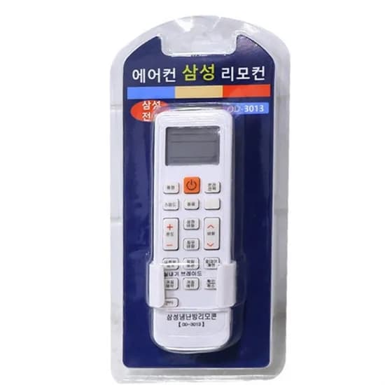 삼성전자 벽걸이형 스탠드형 천장형 에어콘 리모콘 LCD화면 자, 1개