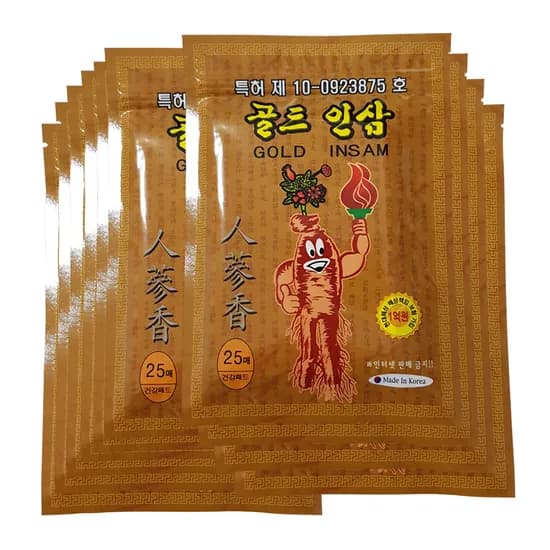 골드인삼 건강패드 25매입 10개