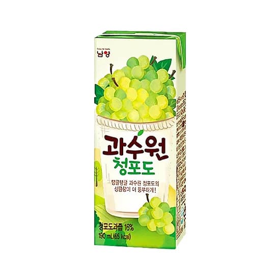 남양 과수원 청포도 190ml 48개