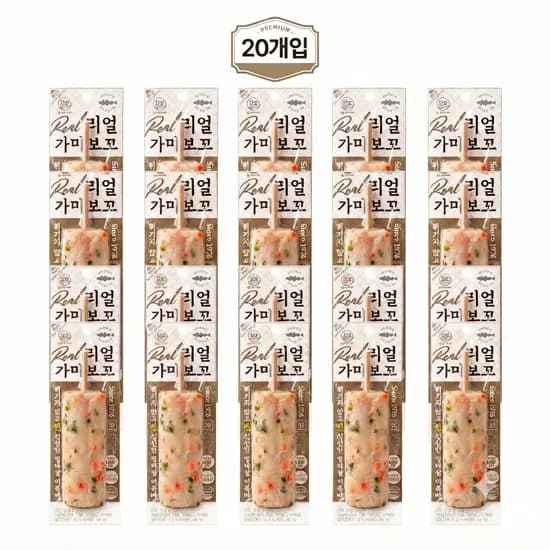 삼호 리얼 가마보꼬 어묵바, 70g, 20개