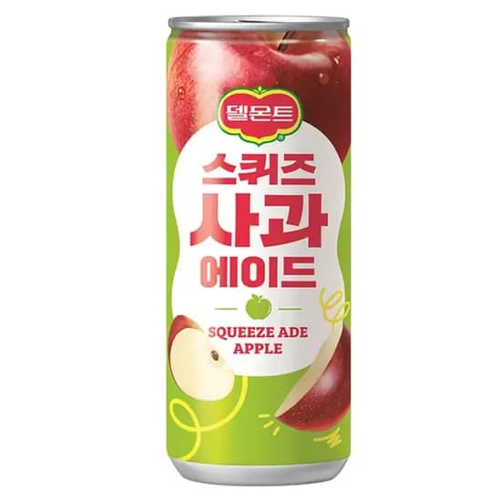 델몬트 스퀴즈 사과에이드 240ml 60개