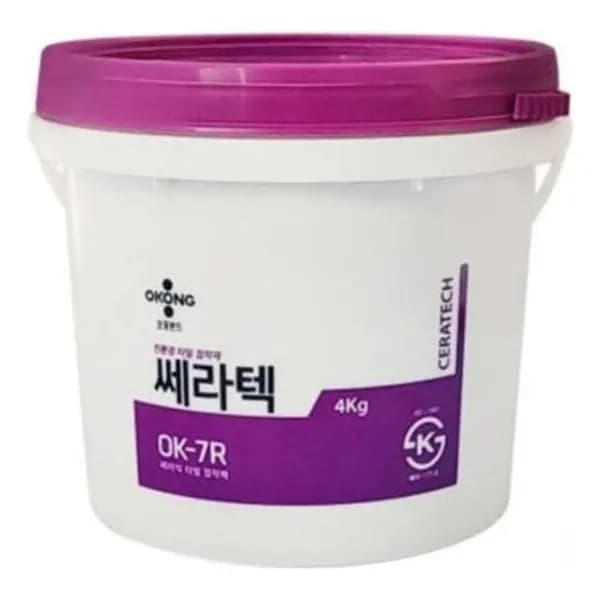 오공 쎄라텍 타일 접착제 OK-7R 4kg 1개 12,329원