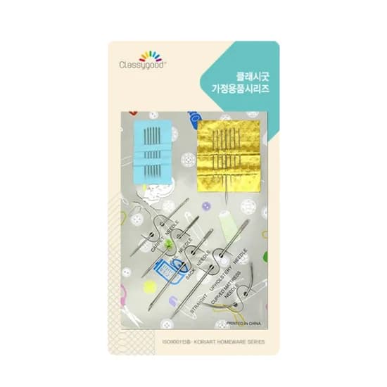 KR리빙 바늘세트, 18개, 혼합사이즈, 1개