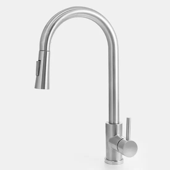 라센시리즈 SUS 주방 수전 FNL-0160, 높이 41cm, 1개