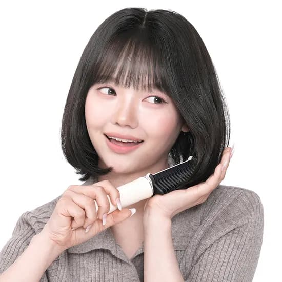오브룸 소프트업 무선 고데기 OV-HS22 베이지