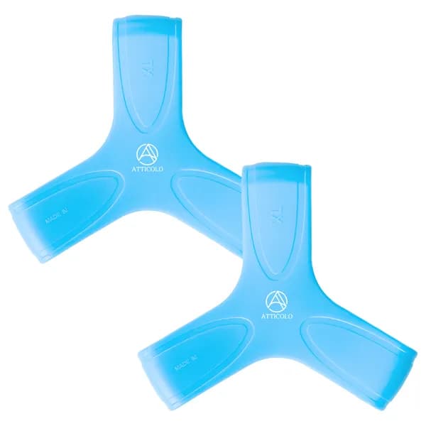 FlippersStrap 오리발 스트랩 XL 스카이블루 2개 1세트