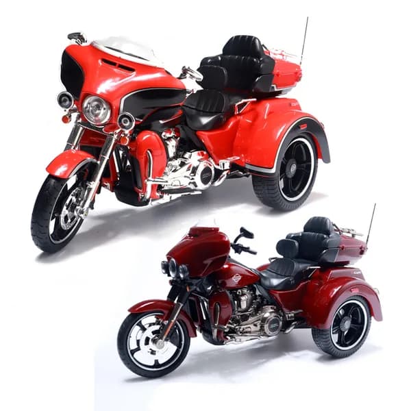 마이스토 할리데이비슨 2021 CVO Tri Glide 다이캐스트 오토바이 1:12 오렌지 1개