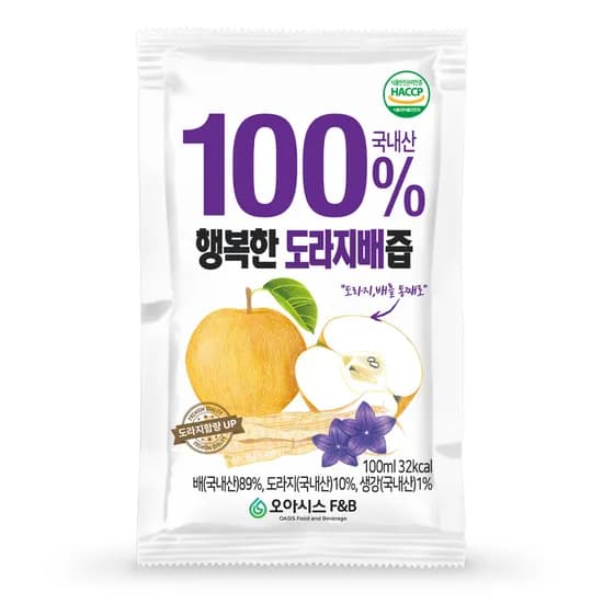 도라지배즙 100ml 30포 13,900원
