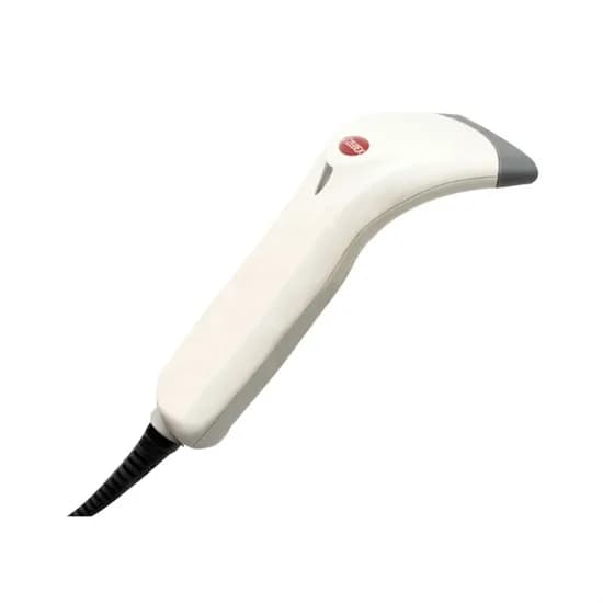 Coms 유선 USB 바코드 스캐너, WC232E3, 화이트, 1개