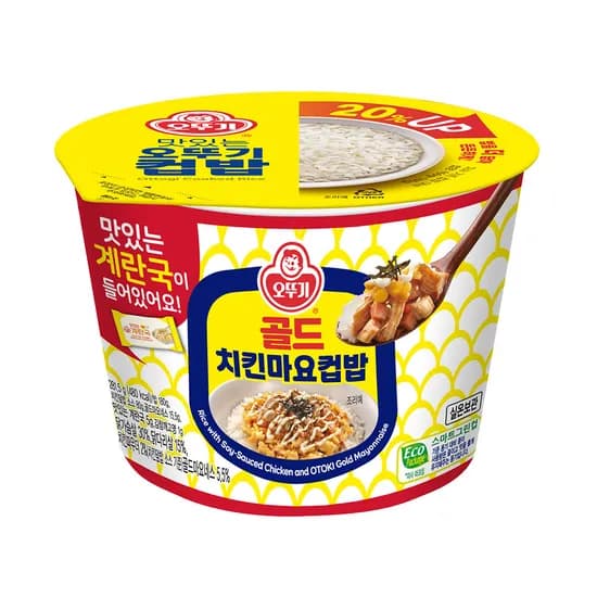 오뚜기 골드치킨마요컵밥 281.5g 6개