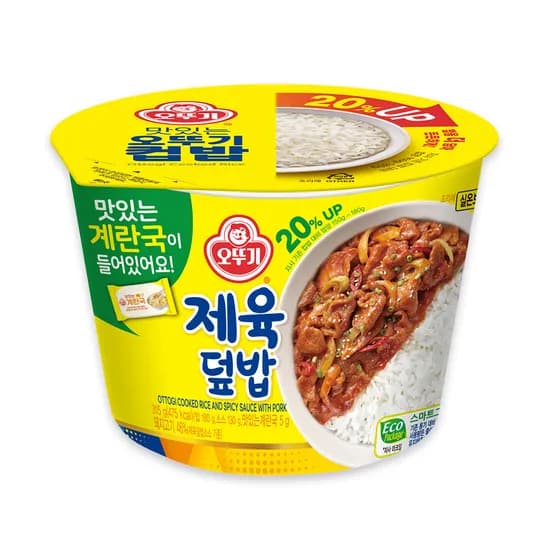 오뚜기 컵밥 제육덮밥 315g 6개