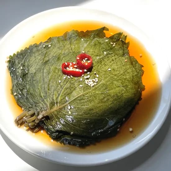 기절반찬 수제 간장 깻잎 장아찌, 1kg, 1개