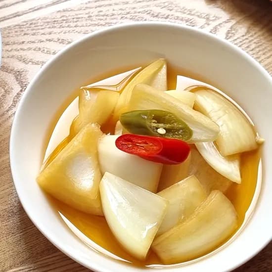 기절반찬 수제 간장 양파 장아찌 1kg 1개