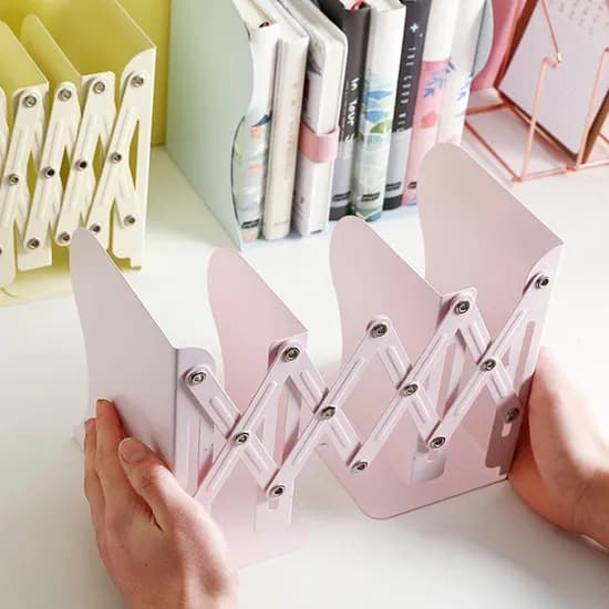 자바라 책꽂이, 화이트, 1개