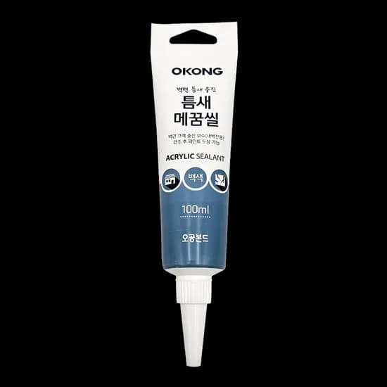 오공 틈새 메꿈씰 튜브형 백색 100ml 1개