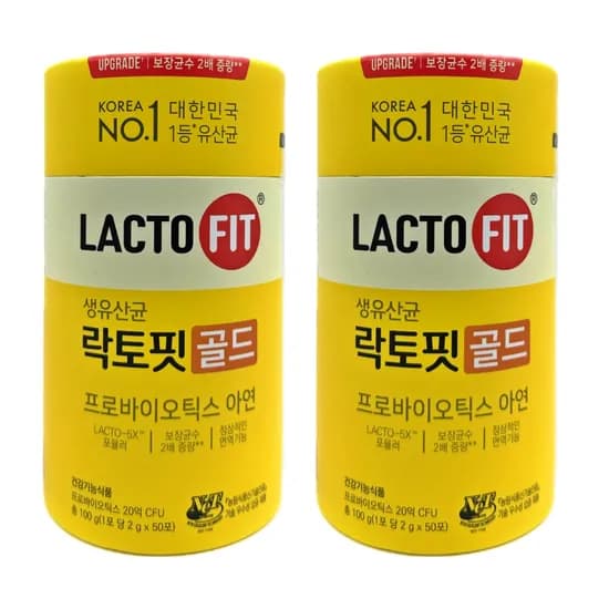종근당건강 락토핏 골드 2g 50포 2개