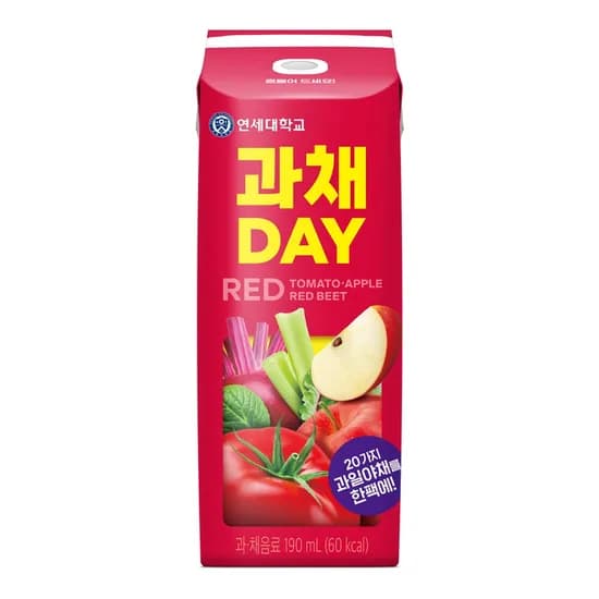 연세 과채데이 레드 190ml 24개