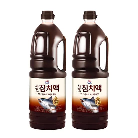 사조 참치액 2.1kg 2개