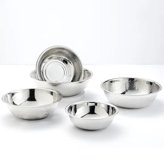 레오폴디 스텐 혼합 믹싱볼 5종 세트, 20cm, 28cm, 24cm, 22cm, 26cm, 5개