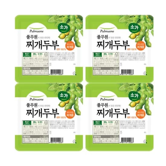 풀무원 찌개두부 300g 4개