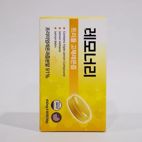 레모너리 고체레몬즙 600mg 60정 1개