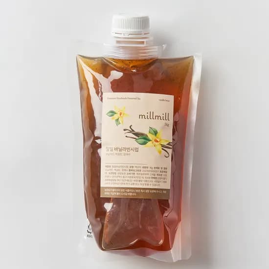 밀밀 바닐라빈시럽 600g 1개
