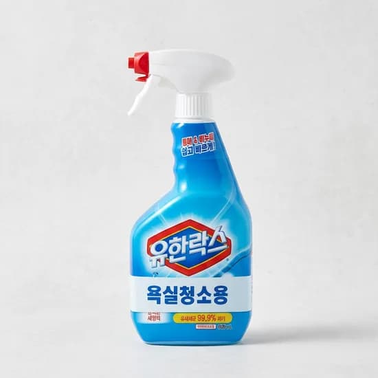 유한락스 욕실청소용 600ml 4개