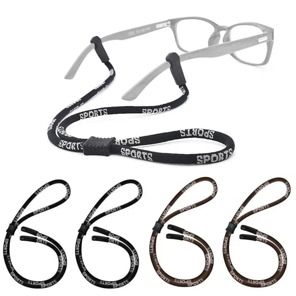 스포츠 안경줄 T767C 블랙 2개 + 브라운 2개 1세트 7,800원
