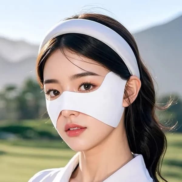 UV 쿨링 나비핏 햇빛차단 마스크 블랙 FREE 1개