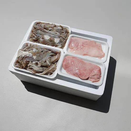 국내산 홍어애탕 세트 중숙성 홍어탕거리 1kg 1박스