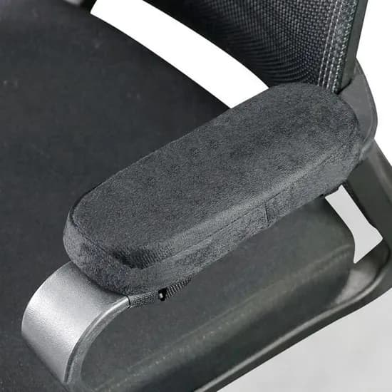 의자 팔걸이 팔꿈치 쿠션 패드, 블랙, 1개