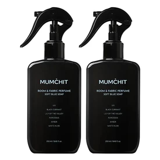 멈칫 섬유향수, 소프트블루솝, 250ml, 2개