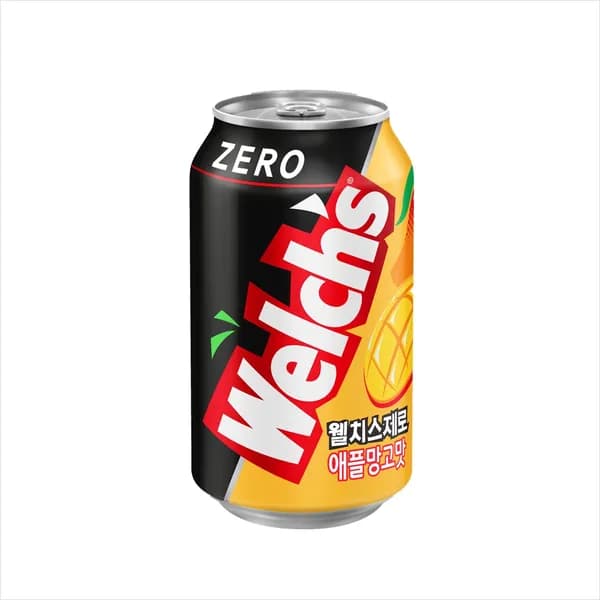 웰치스 제로 애플망고맛 355ml 12개