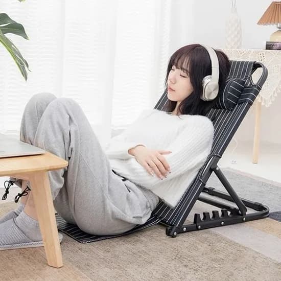 접이식 체어 좌식의자, 일반형, 소, 블랙, 1개