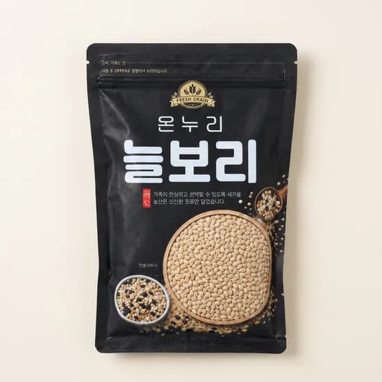 새마을농산 국산 26년 햇 늘보리 500g 4봉