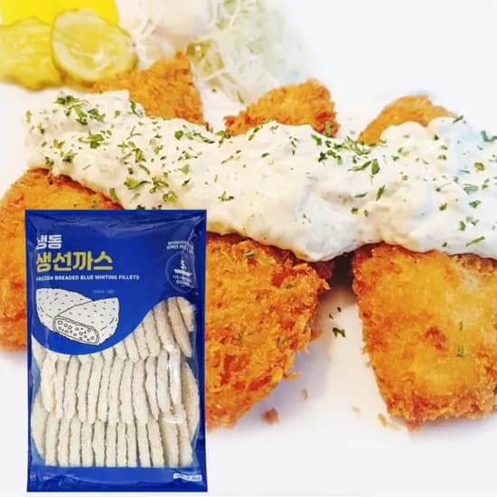 냉동생선까스 청대구 40% 함유 50g 50개입 2.5kg 1개