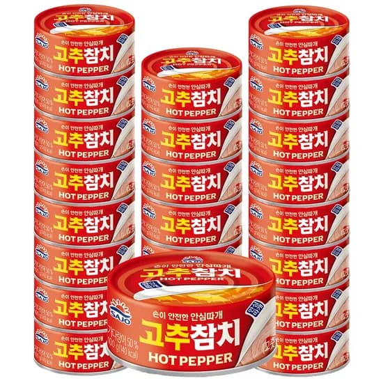 사조 고추참치 100g 24개
