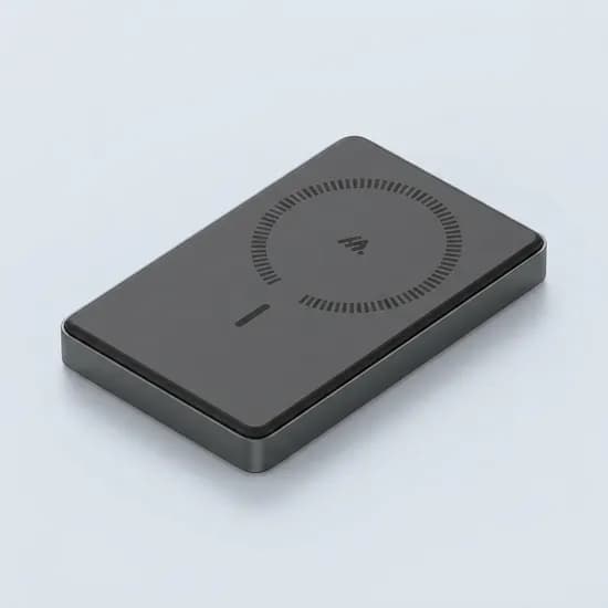 밸류엠 메탈 맥세이프 고속 충전 보조배터리, VM-DAPD20WM10, 10000mAh, 블랙, 1개