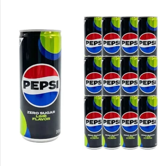 롯데칠성음료 펩시 제로슈거 라임, 업소용, 245ml, 30개
