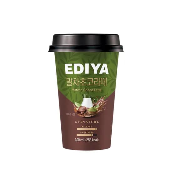 이디야커피 말차초코라떼 300ml 20개