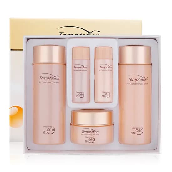 한국화장품 셀 코엔자임 큐텐 스킨케어 3종 세트, 스킨 160ml, 로션 160ml, 크림 60ml, 1개