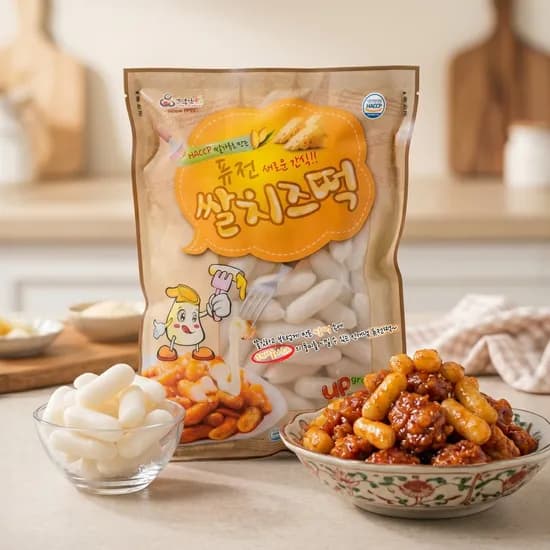 떡안애 퓨전 쌀치즈떡 1kg 2개