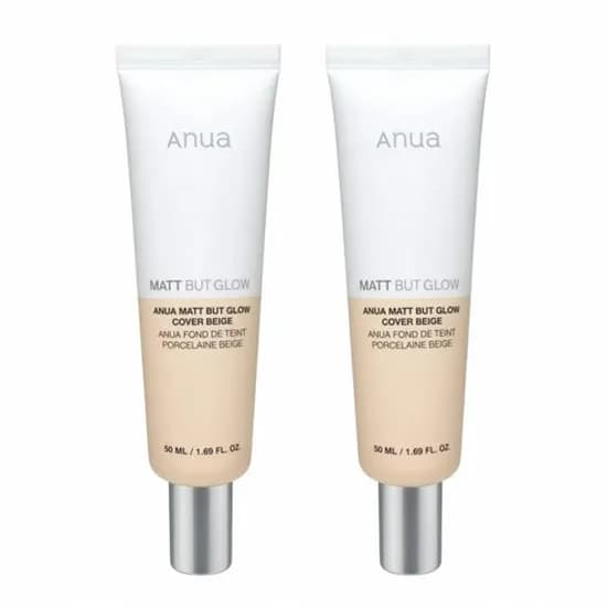 아누아 매트벗글로우 커버 베이지 50ml 2개