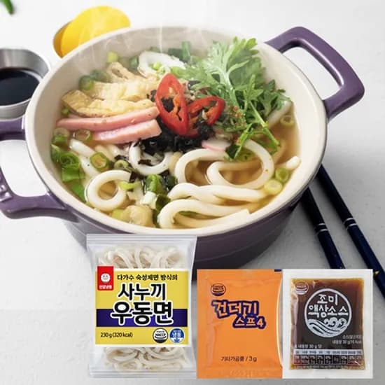 천일 사누끼 우동 세트 230g 5개