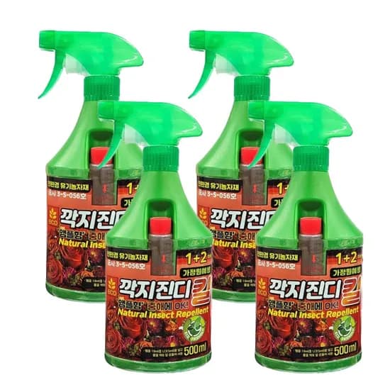 KR리빙 깍지진디킬, 500ml, 4개